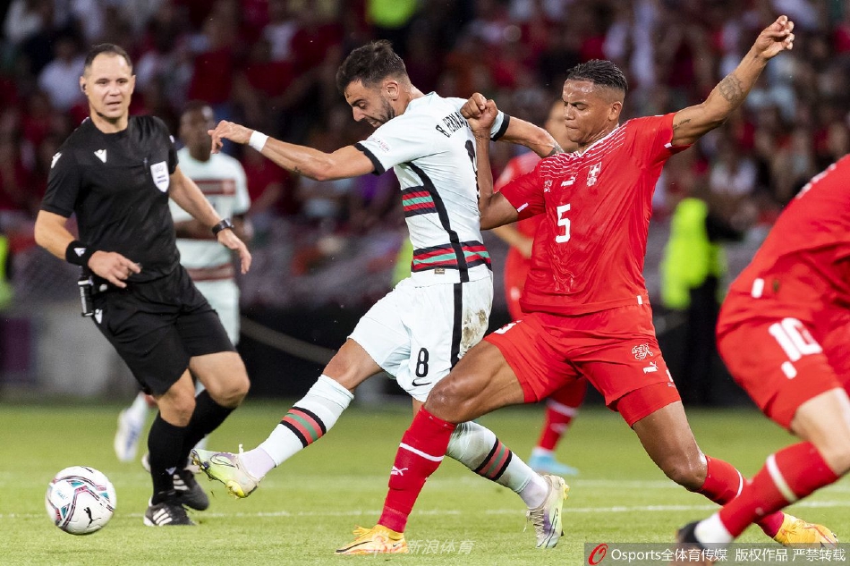 葡萄牙险胜瑞士，恩昆库统治全场