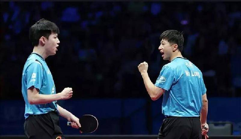 中国队逆转德国队，马龙扛起全队